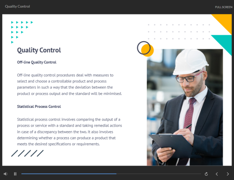 Quality Management System Internal Auditor