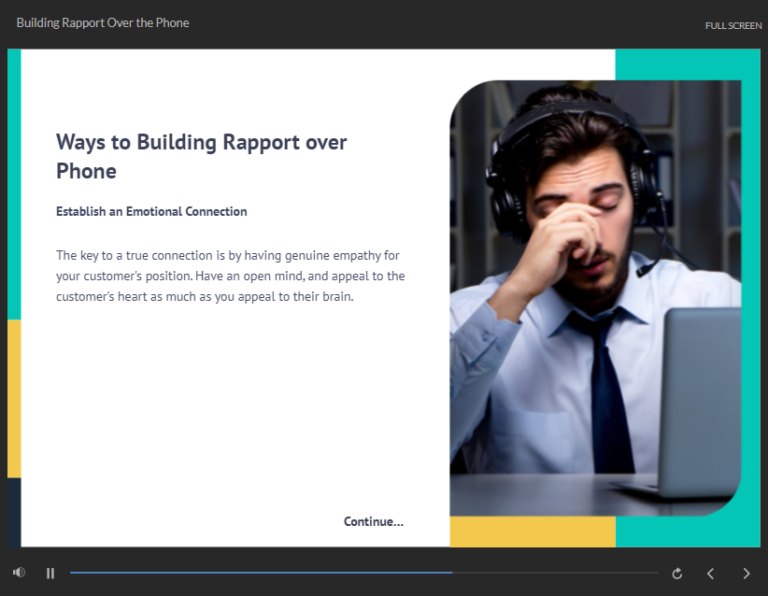 Building Rapport With Customers